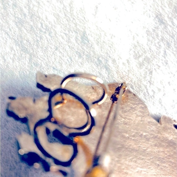 Vintage Pin or Pendant 3 Mast Sailing Ship - Picture 3 of 3